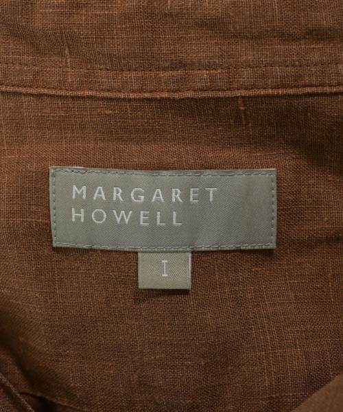 MARGARET HOWELL（マーガレットハウエル）ブラウス 茶 サイズ:1(S位) レディース/2200642866028