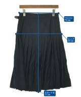 MARGARET HOWELL（マーガレットハウエル）ひざ丈スカート 黒 サイズ:2(M位) レディース/2200642866073