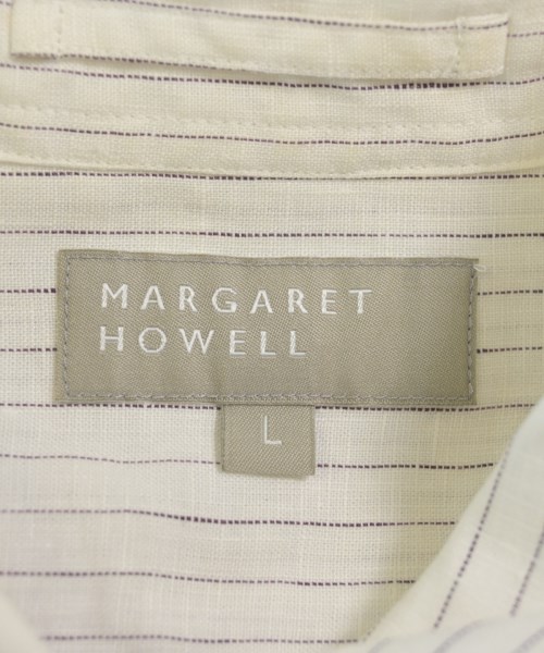 MARGARET HOWELL（マーガレットハウエル）カジュアルシャツ 白 サイズ:L メンズ/2200643202054