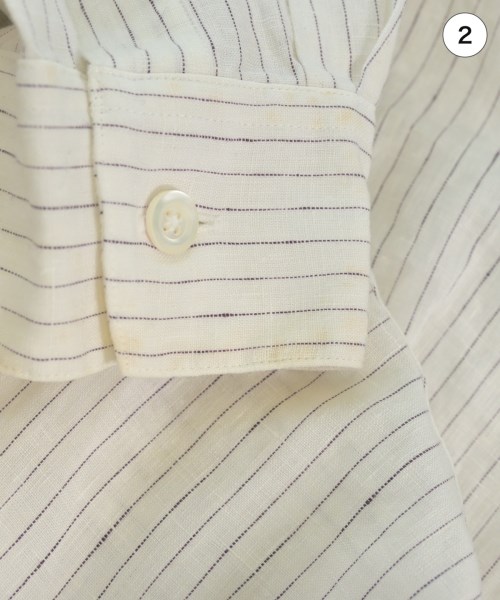 MARGARET HOWELL（マーガレットハウエル）カジュアルシャツ 白 サイズ:L メンズ/2200643202054