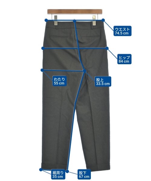 MARGARET HOWELL（マーガレットハウエル）スラックス カーキ サイズ:3(L位) レディース/2200643334021