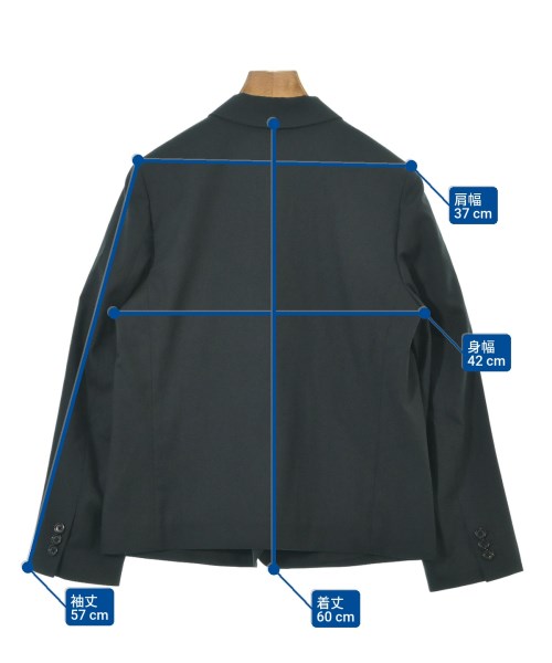 MARGARET HOWELL（マーガレットハウエル）テーラードジャケット 黒 サイズ:1(S位) レディース/2200635183033