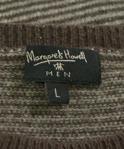 MARGARET HOWELL（マーガレットハウエル）ニット・セーター 茶 サイズ:L メンズ/2200633954079
