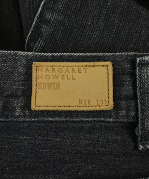 MARGARET HOWELL（マーガレットハウエル）デニムパンツ 黒 サイズ:29(S位) メンズ/2200565243203
