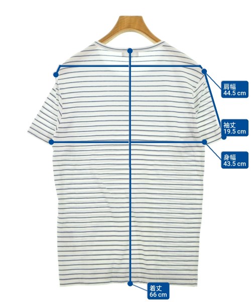 MARGARET HOWELL（マーガレットハウエル）Tシャツ・カットソー 白 サイズ:M メンズ/2200541991029