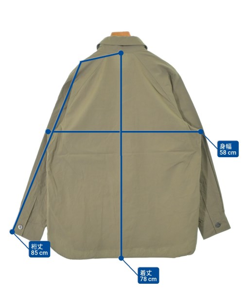 MARGARET HOWELL（マーガレットハウエル）カジュアルシャツ カーキ サイズ:L メンズ/2200535343025