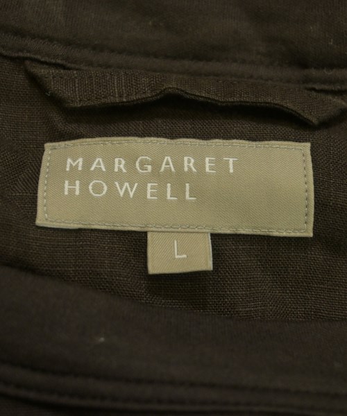 MARGARET HOWELL（マーガレットハウエル）カジュアルシャツ 茶 サイズ:L メンズ/2200622735078