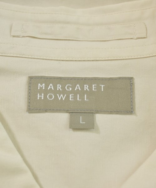 MARGARET HOWELL（マーガレットハウエル）カジュアルシャツ ベージュ サイズ:L メンズ/2200622657103