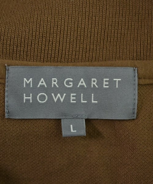 MARGARET HOWELL（マーガレットハウエル）ポロシャツ 茶 サイズ:L メンズ/2200624462118