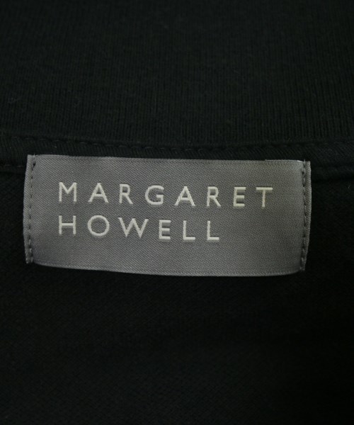 MARGARET HOWELL（マーガレットハウエル）ポロシャツ 黒 サイズ:2(M位) レディース/2200616124093