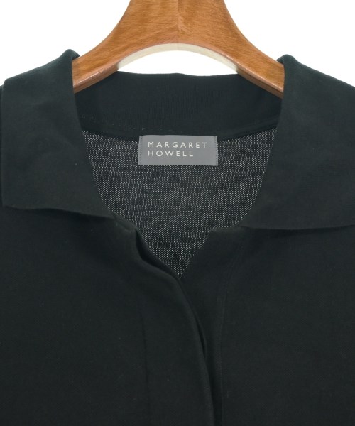 MARGARET HOWELL（マーガレットハウエル）ポロシャツ 黒 サイズ:2(M位) レディース/2200616124093