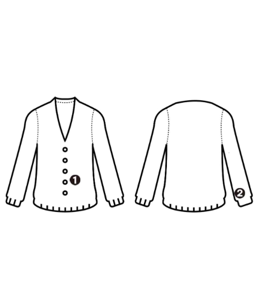 MARGARET HOWELL（マーガレットハウエル）カーディガン 紺 サイズ:M メンズ/2200623220016