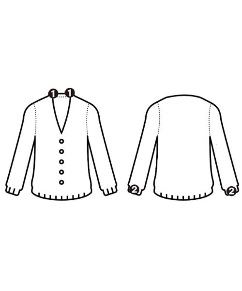 MARGARET HOWELL（マーガレットハウエル）カーディガン グレー サイズ:M メンズ/2200623220023