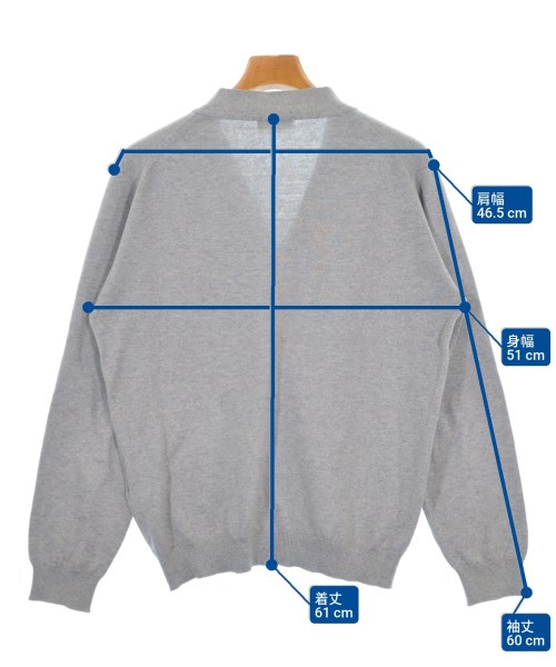 MARGARET HOWELL（マーガレットハウエル）カーディガン グレー サイズ:M メンズ/2200623220023