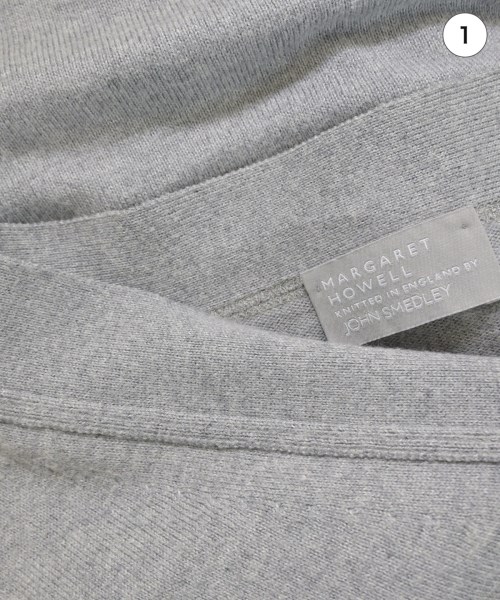 MARGARET HOWELL（マーガレットハウエル）カーディガン グレー サイズ:M メンズ/2200623220023