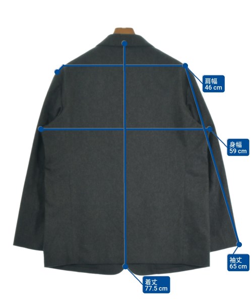 MARGARET HOWELL（マーガレットハウエル）カジュアルジャケット グレー サイズ:L メンズ/2200627108037