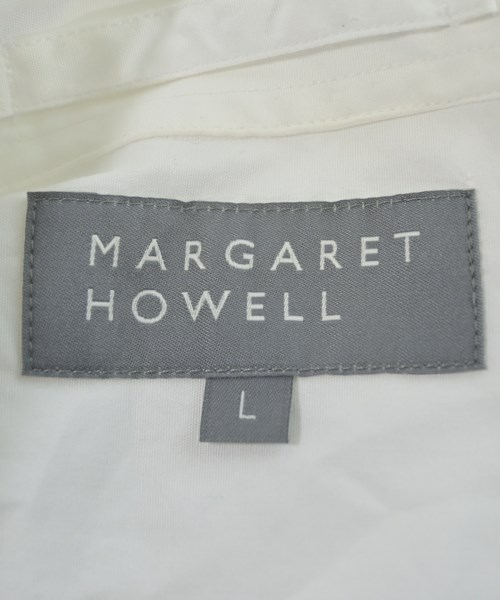 MARGARET HOWELL（マーガレットハウエル）カジュアルシャツ 白 サイズ:L メンズ/2200627382079