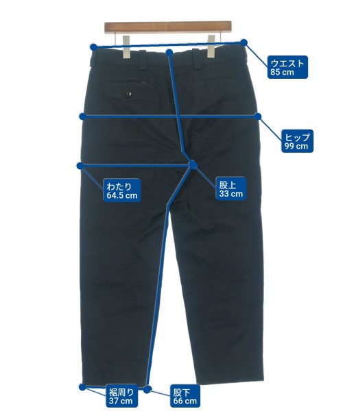 MARGARET HOWELL（マーガレットハウエル）チノパン 紺 サイズ:XL メンズ/2200627403040