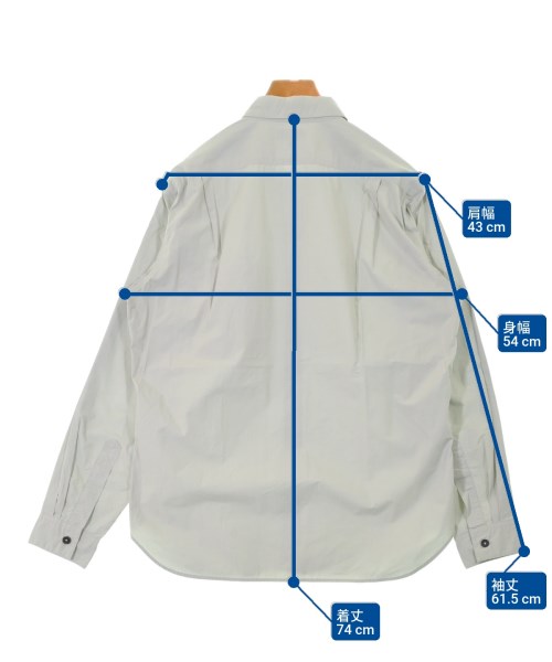 MARGARET HOWELL（マーガレットハウエル）カジュアルシャツ グレー サイズ:L メンズ/2200627887048