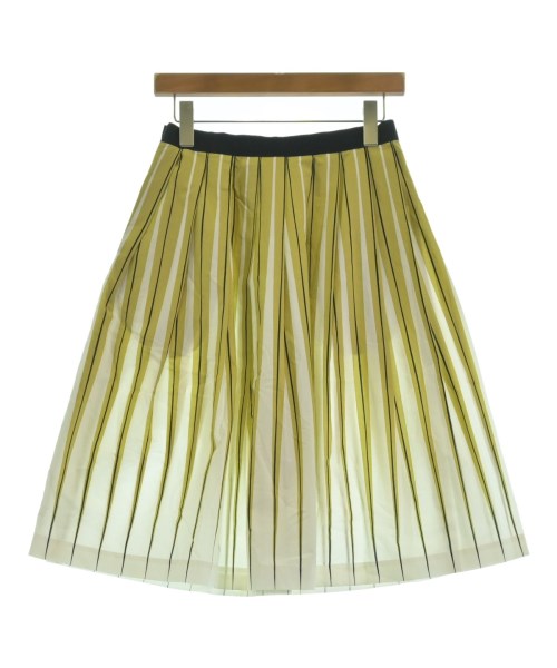 MARGARET HOWELL（マーガレットハウエル）ロング・マキシ丈スカート 黄 サイズ:1(S位) レディース/2200617318095