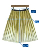 MARGARET HOWELL（マーガレットハウエル）ロング・マキシ丈スカート 黄 サイズ:1(S位) レディース/2200617318095