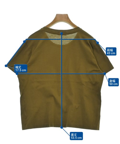 MARGARET HOWELL（マーガレットハウエル）Tシャツ・カットソー 茶 サイズ:2(M位) レディース/2200628630025