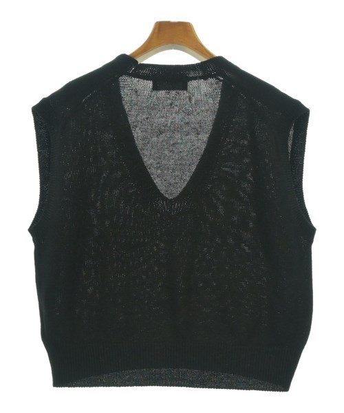 MARGARET HOWELL（マーガレットハウエル）ベスト 黒 サイズ:2(M位) レディース/2200615351452