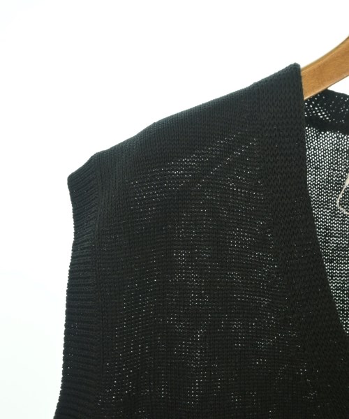 MARGARET HOWELL（マーガレットハウエル）ベスト 黒 サイズ:2(M位) レディース/2200615351452