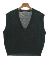 MARGARET HOWELL（マーガレットハウエル）ベスト 黒 サイズ:2(M位) レディース/2200615351452