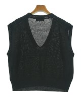 MARGARET HOWELL（マーガレットハウエル）ベスト 黒 サイズ:2(M位) レディース/2200615351452