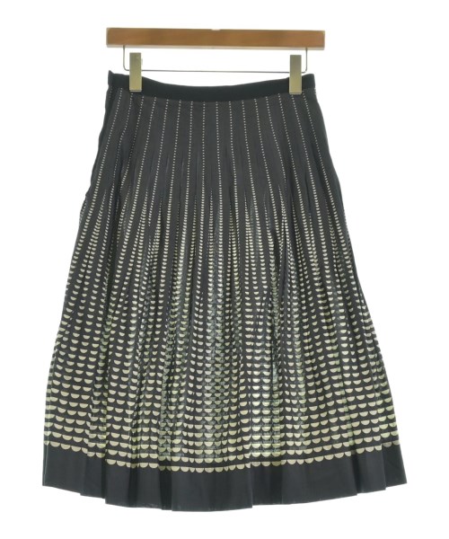 MARGARET HOWELL（マーガレットハウエル）ひざ丈スカート 黒 サイズ:2(M位) レディース/2200618666096