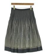 MARGARET HOWELL（マーガレットハウエル）ひざ丈スカート 黒 サイズ:2(M位) レディース/2200618666096