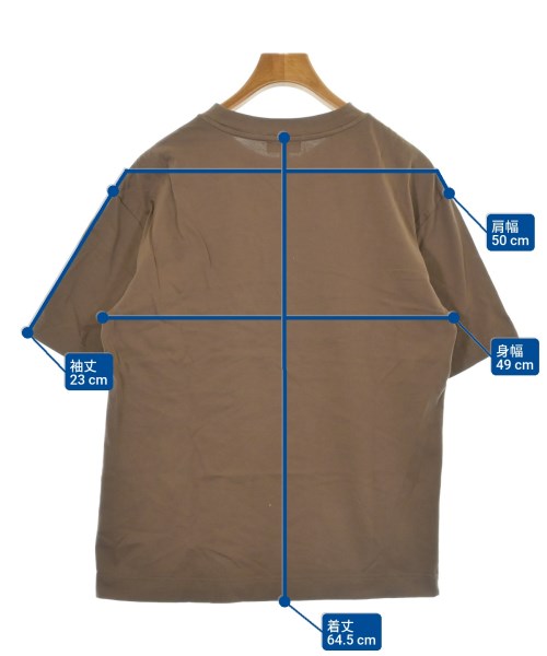 MARGARET HOWELL（マーガレットハウエル）Tシャツ・カットソー 茶 サイズ:M メンズ/2200617381075
