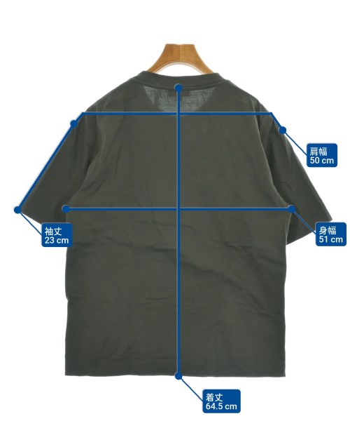 MARGARET HOWELL（マーガレットハウエル）Tシャツ・カットソー カーキ サイズ:M メンズ/2200617381082