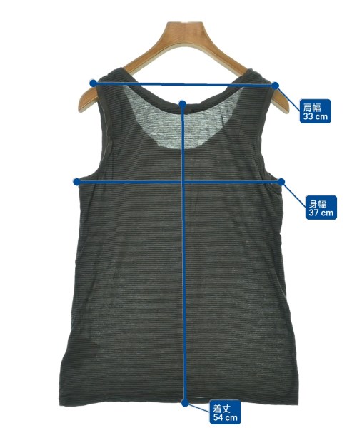 MARGARET HOWELL（マーガレットハウエル）タンクトップ 茶 サイズ:F レディース/2200629498075