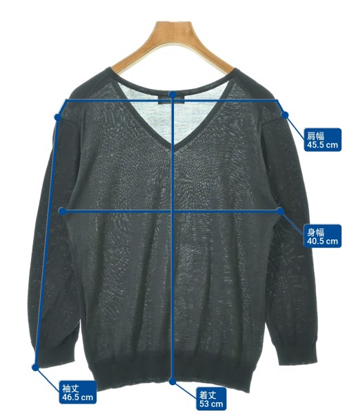 MARGARET HOWELL（マーガレットハウエル）ニット・セーター 紺 サイズ:2(M位) レディース/2200624850014