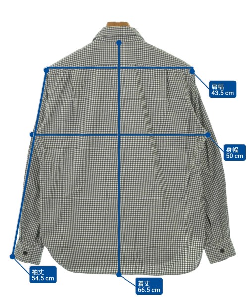 MARGARET HOWELL（マーガレットハウエル）カジュアルシャツ 白 サイズ:S メンズ/2200630654026