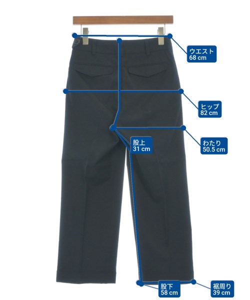 MARGARET HOWELL（マーガレットハウエル）スラックス 紺 サイズ:1(S位) レディース/2200631934059