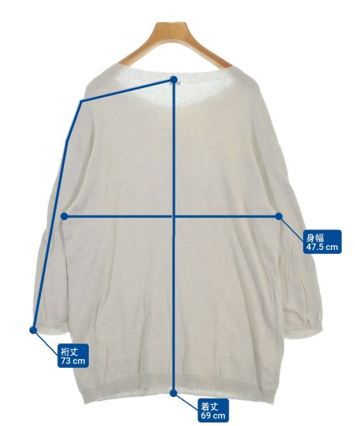 MARGARET HOWELL（マーガレットハウエル）ニット・セーター グレー サイズ:F レディース/2200619104047