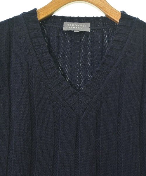 MARGARET HOWELL（マーガレットハウエル）ベスト 紺 サイズ:L メンズ/2200615317038