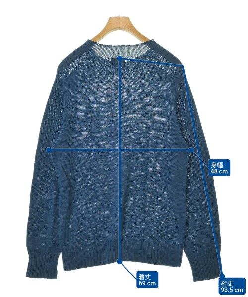 MARGARET HOWELL（マーガレットハウエル）ニット・セーター 青 サイズ:L メンズ/2200615317045