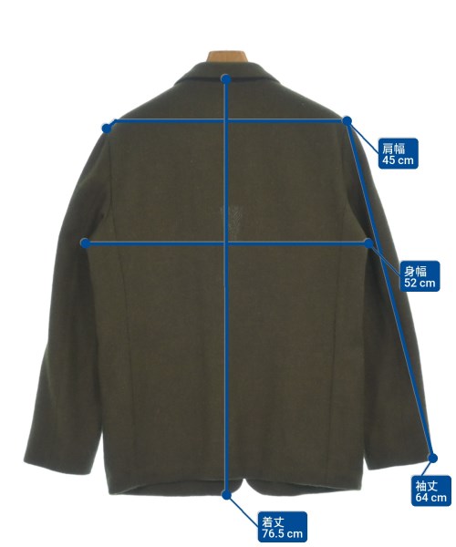 MARGARET HOWELL（マーガレットハウエル）カジュアルジャケット カーキ サイズ:L メンズ/2200632642014