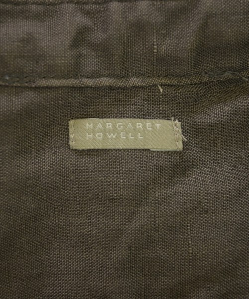 MARGARET HOWELL（マーガレットハウエル）シャツワンピース 茶 サイズ:F レディース/2200606994033