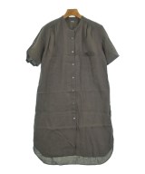 MARGARET HOWELL（マーガレットハウエル）シャツワンピース 茶 サイズ:F レディース/2200606994033