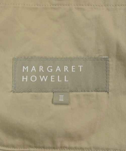 MARGARET HOWELL（マーガレットハウエル）ステンカラーコート ベージュ サイズ:3(L位) レディース/2200609051047