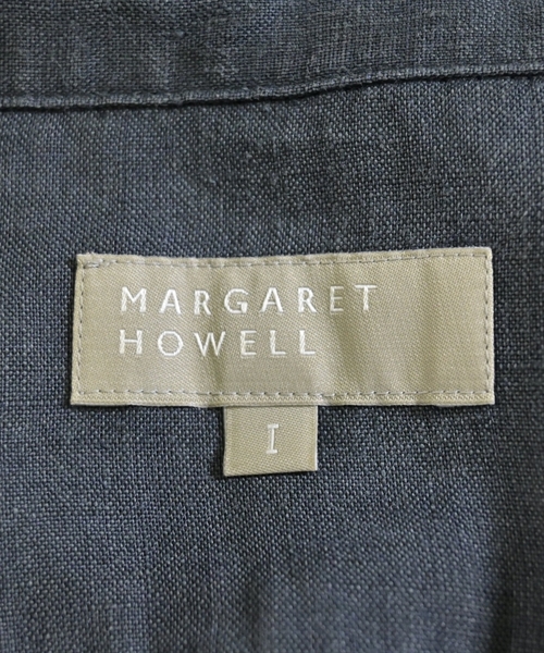 MARGARET HOWELL（マーガレットハウエル）シャツワンピース 紺 サイズ:1(S位) レディース/2200612851047