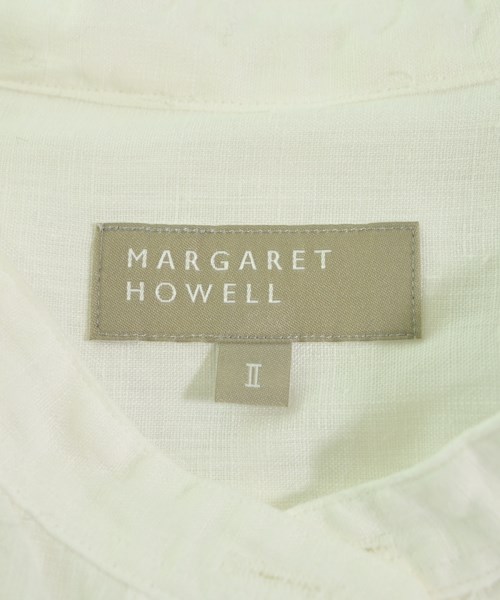 MARGARET HOWELL（マーガレットハウエル）カジュアルシャツ 白 サイズ:2(M位) レディース/2200611494047