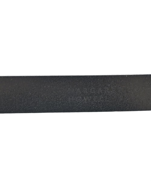 MARGARET HOWELL（マーガレットハウエル）ベルト 黒 サイズ:- レディース/2200607988253