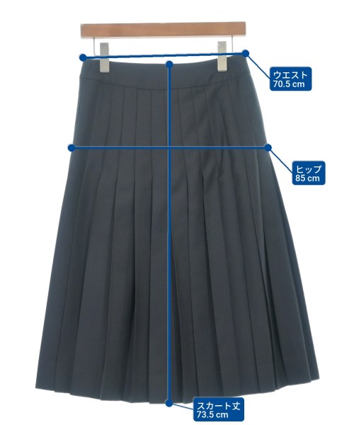 MARGARET HOWELL（マーガレットハウエル）ロング・マキシ丈スカート 紺 サイズ:2(M位) レディース/2200616576038