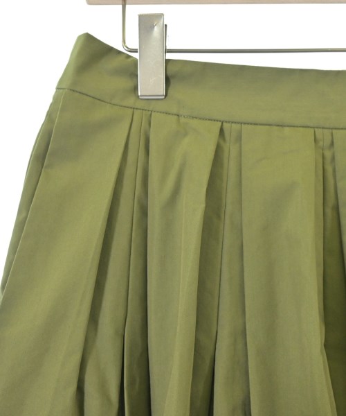 MARGARET HOWELL（マーガレットハウエル）ひざ丈スカート カーキ サイズ:3(L位) レディース/2200608832012